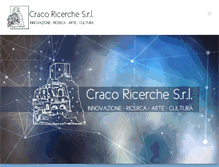 Tablet Screenshot of cracoricerche.net